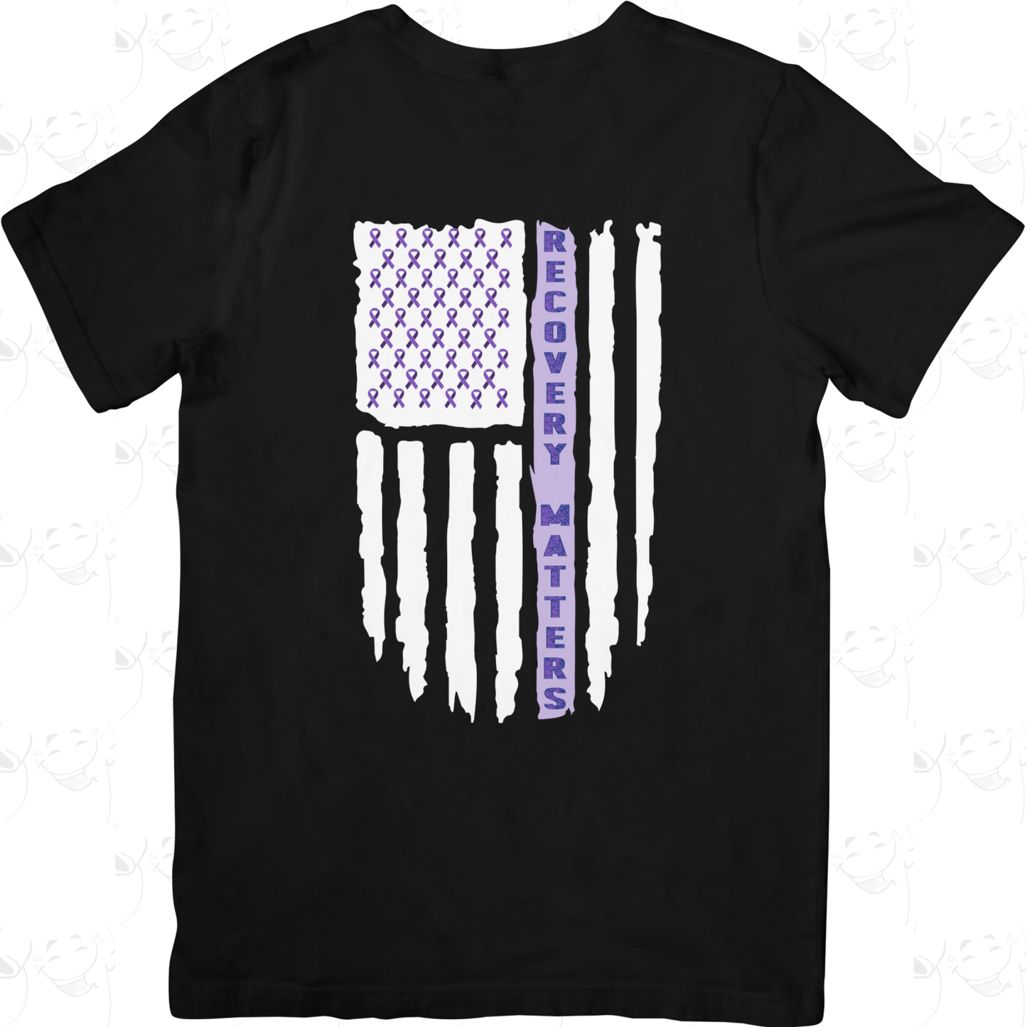 Recovery Matters Flag – Awareness T-Shirt