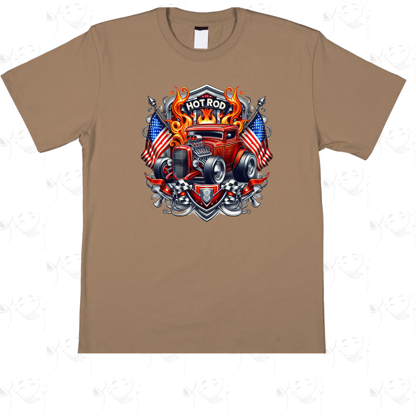 Hot Rod Flame Racer Tee