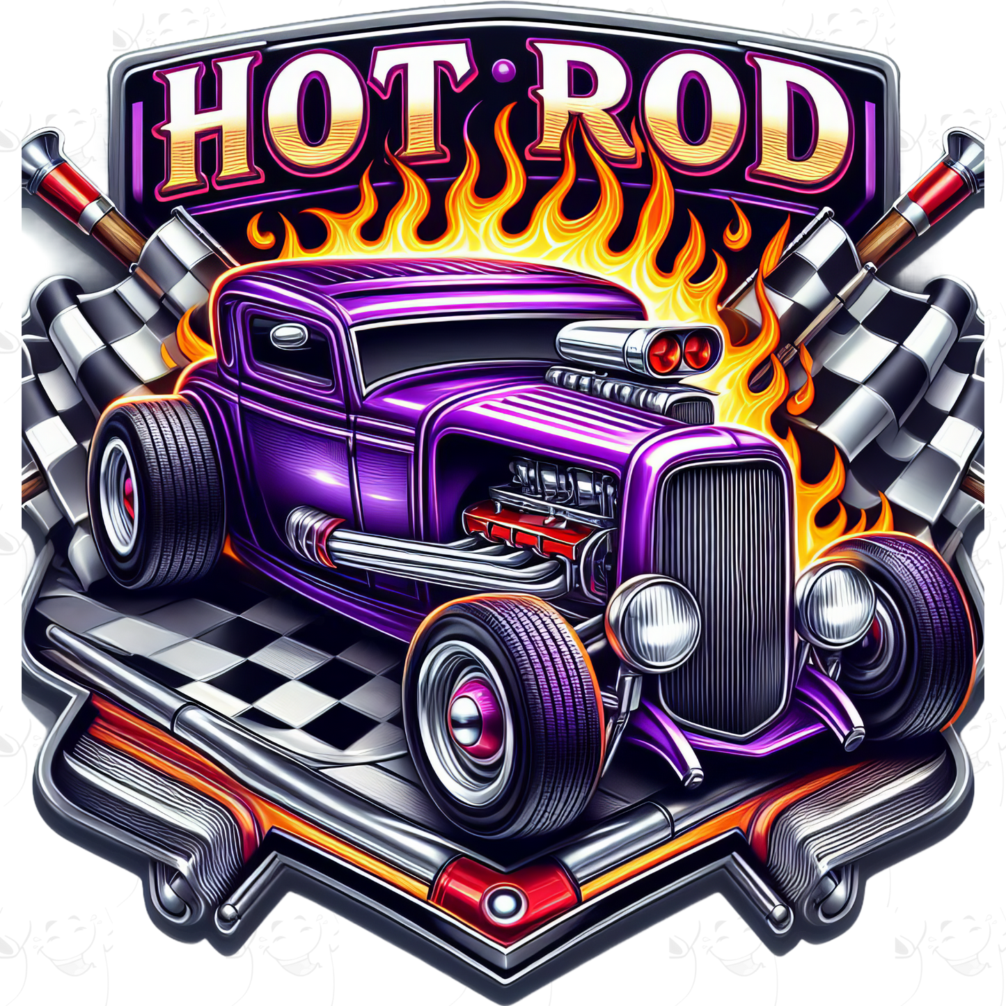 Checkered Flag Victory Tee