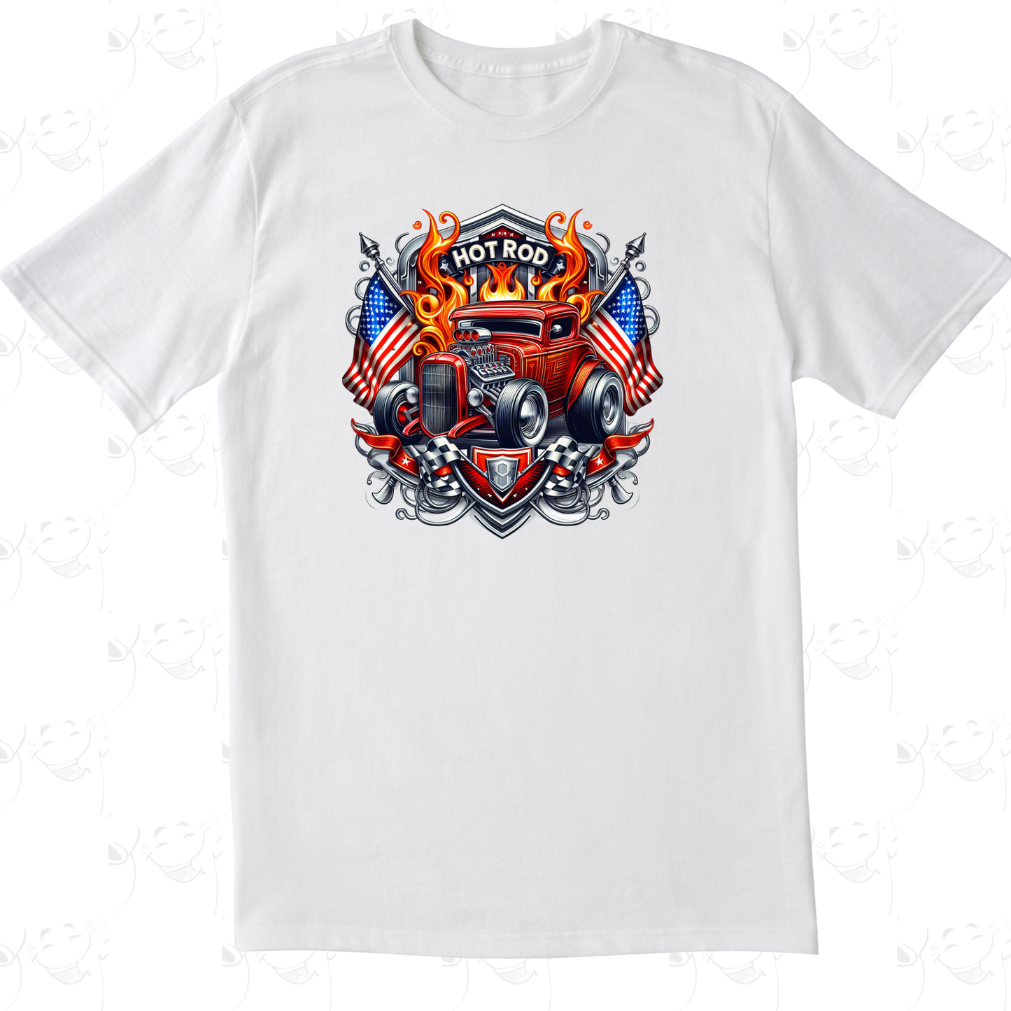 Hot Rod Flame Racer Tee