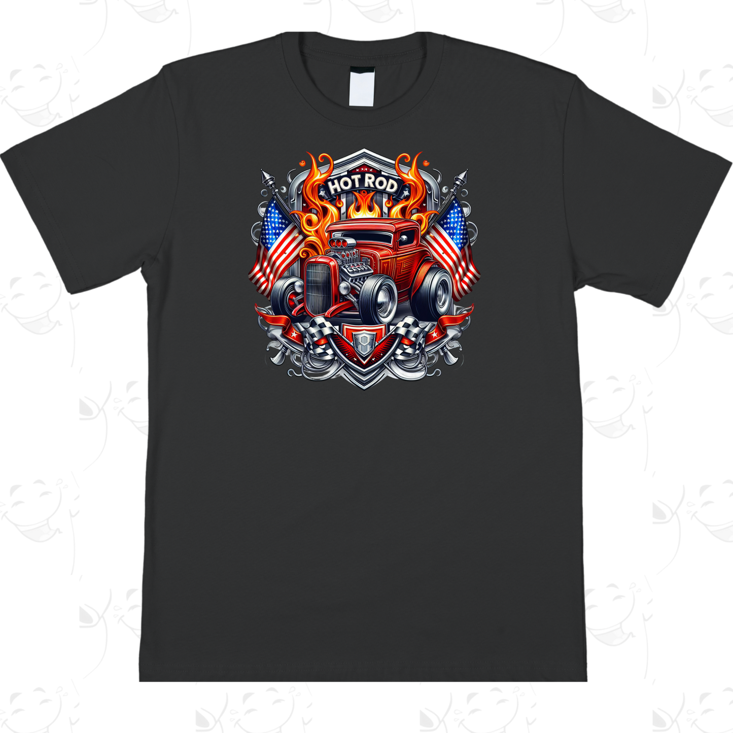 Hot Rod Flame Racer Tee