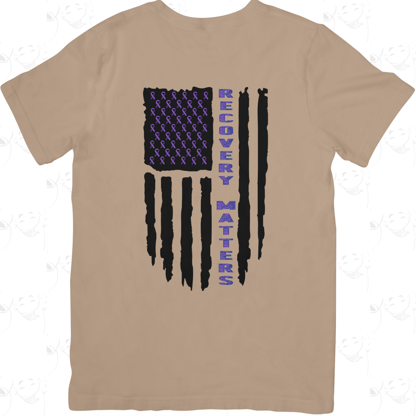 Recovery Matters Flag – Awareness T-Shirt
