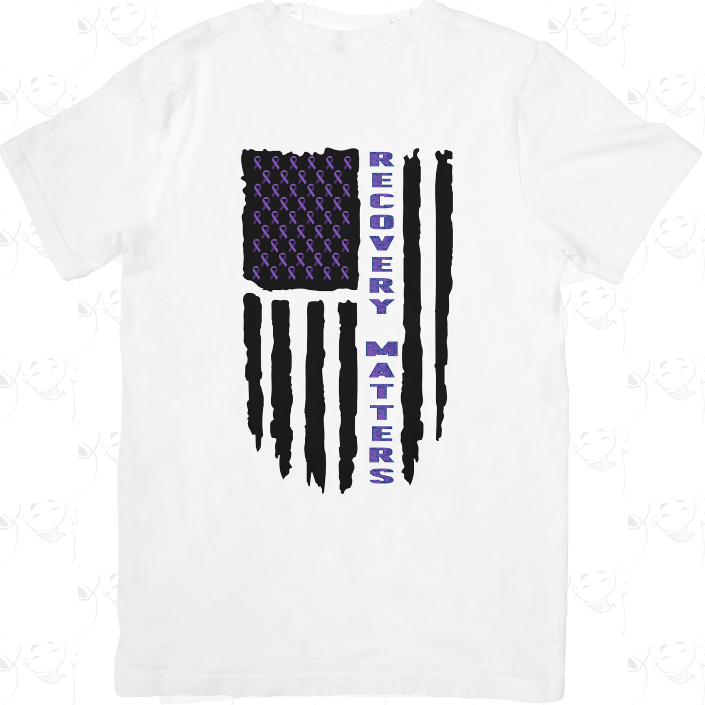 Recovery Matters Flag – Awareness T-Shirt
