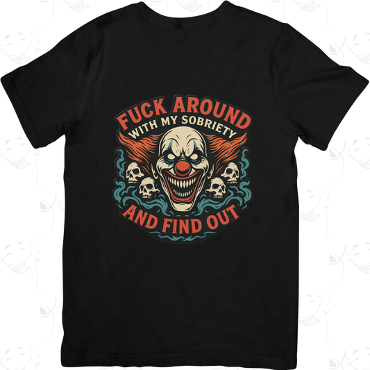 FAFO Sobriety Tee (Custom Date)
