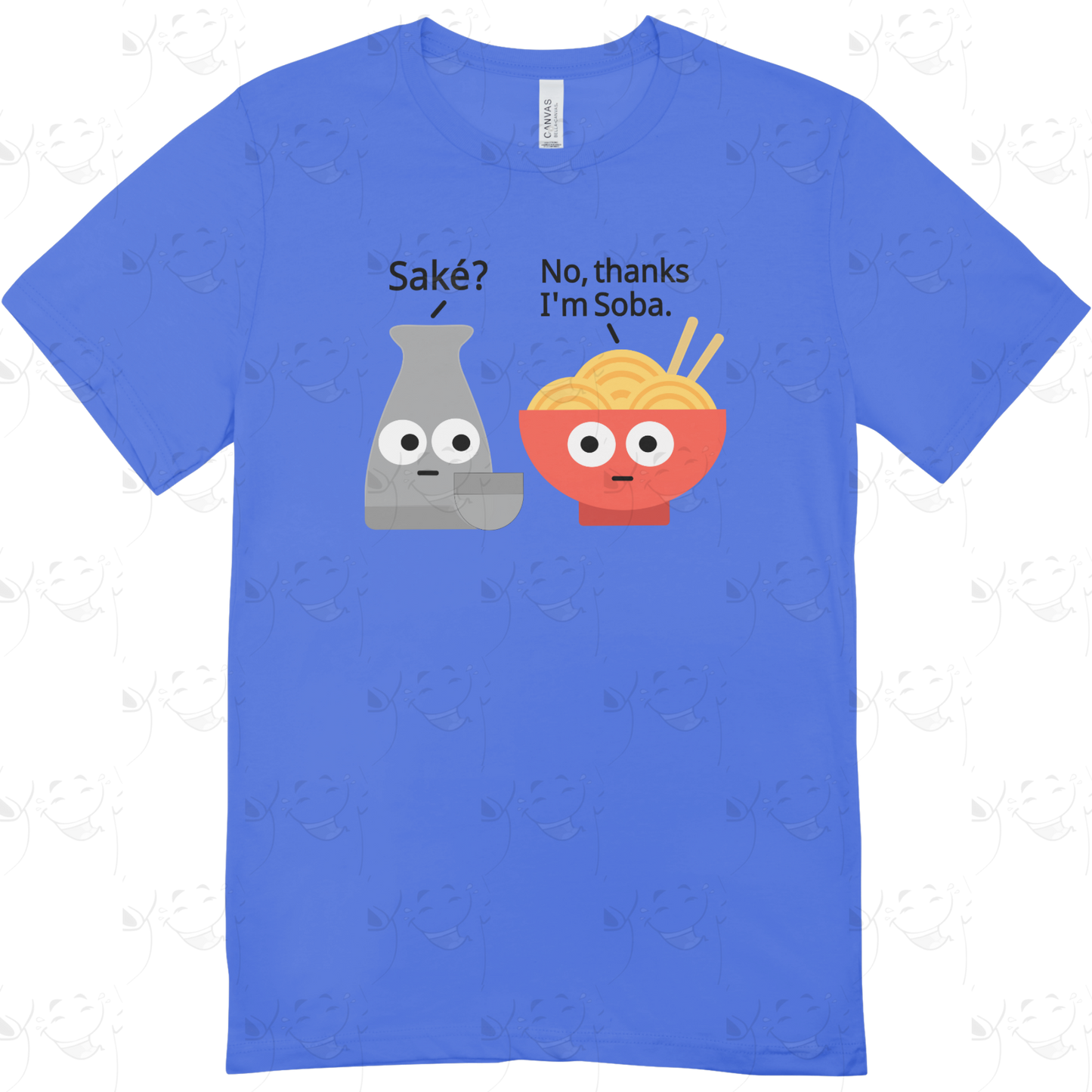 Saké and Soba – Funny Japanese Food Pun T-Shirt