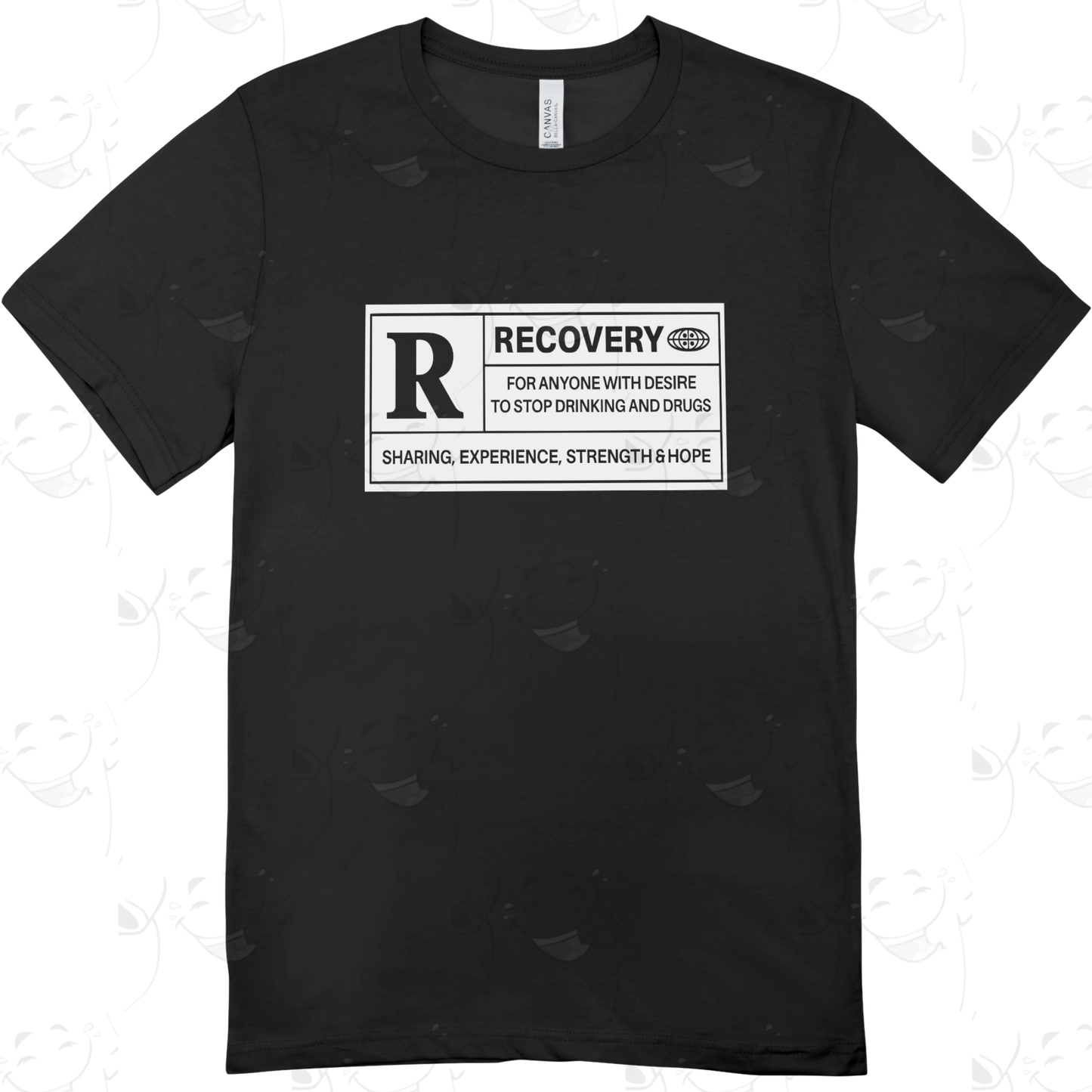 Rated R for Recovery – Sobriety Awareness T-Shirt