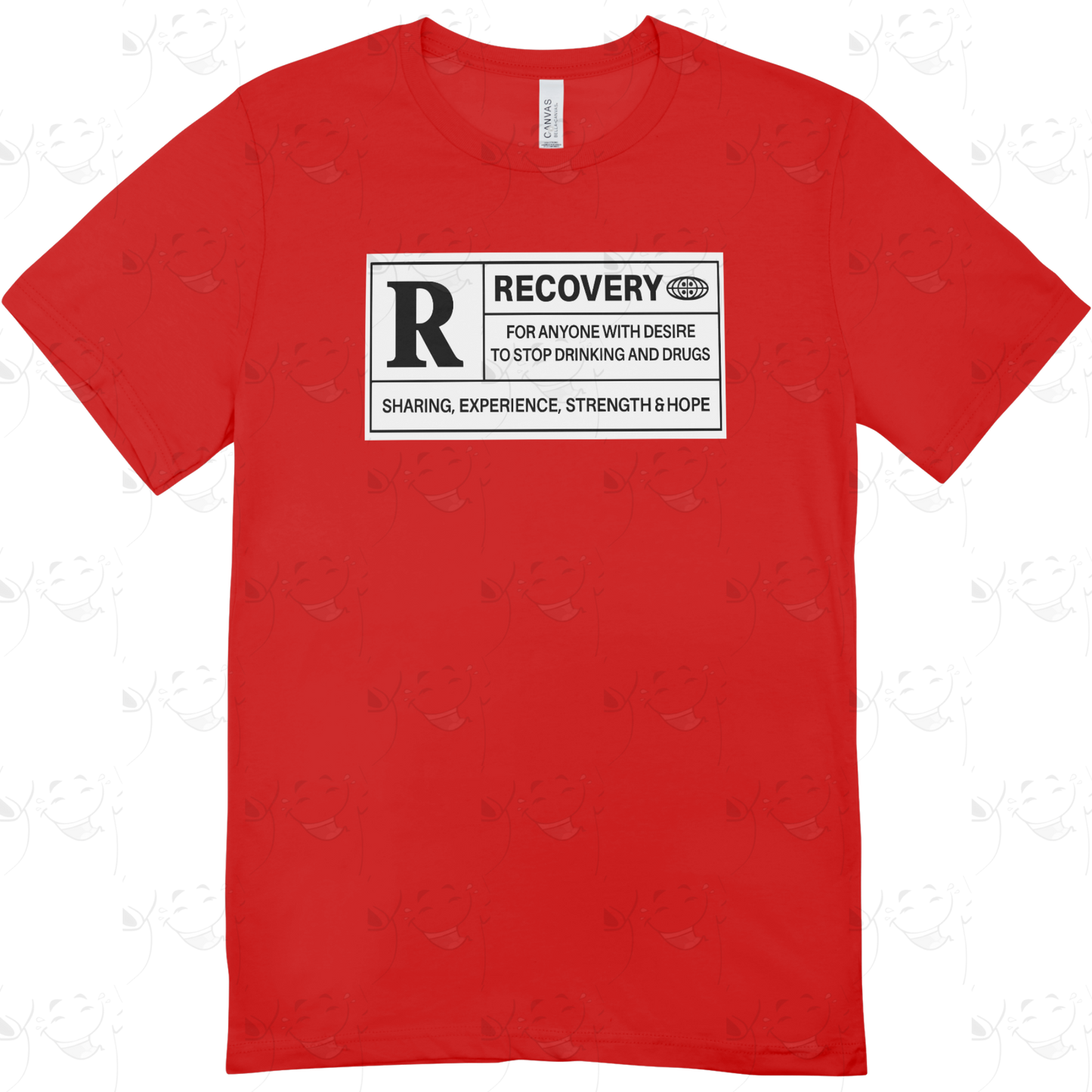 Rated R for Recovery – Sobriety Awareness T-Shirt