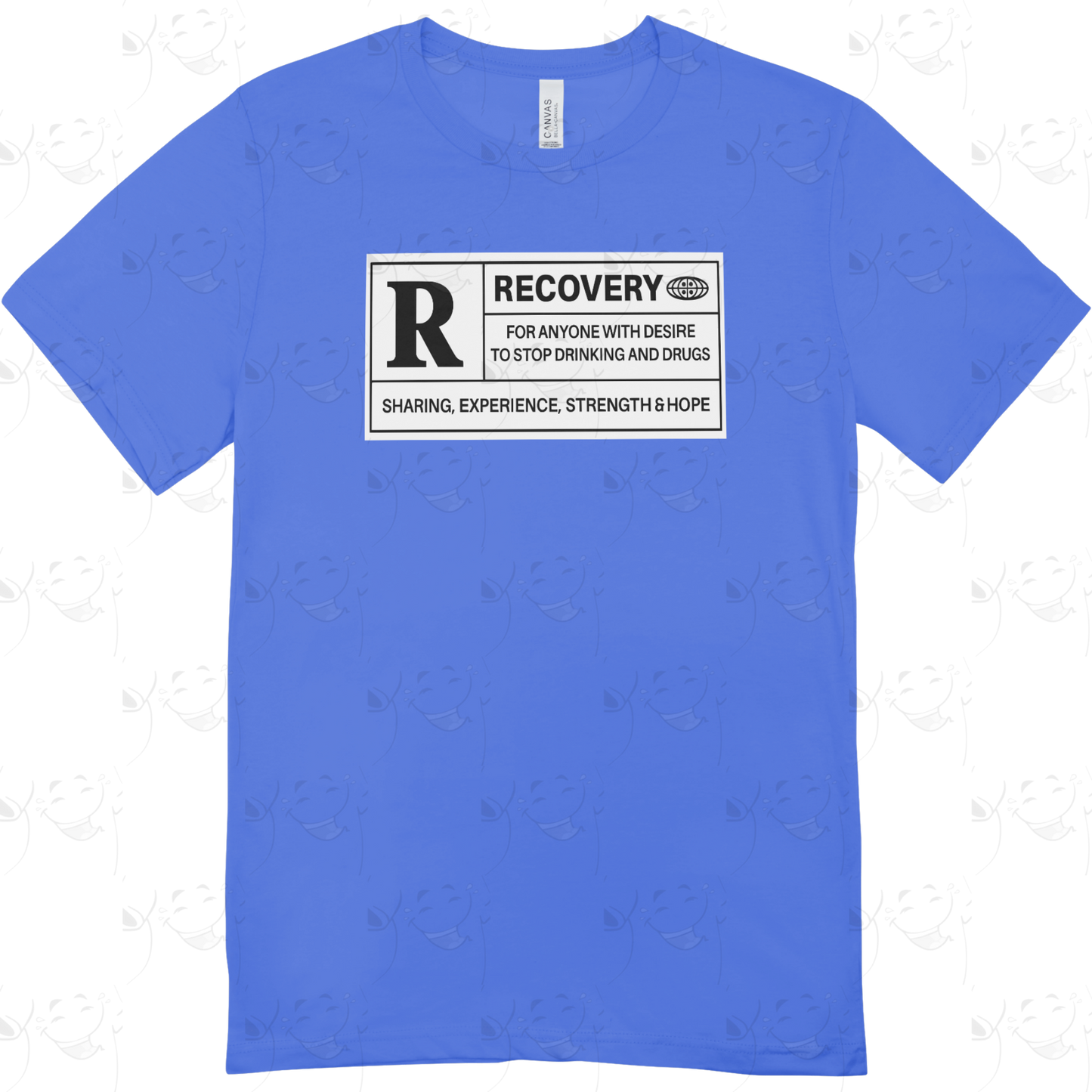 Rated R for Recovery – Sobriety Awareness T-Shirt
