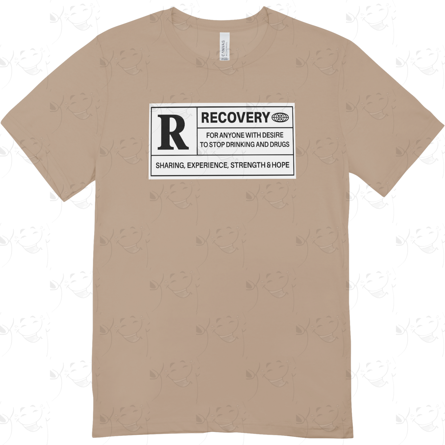 Rated R for Recovery – Sobriety Awareness T-Shirt