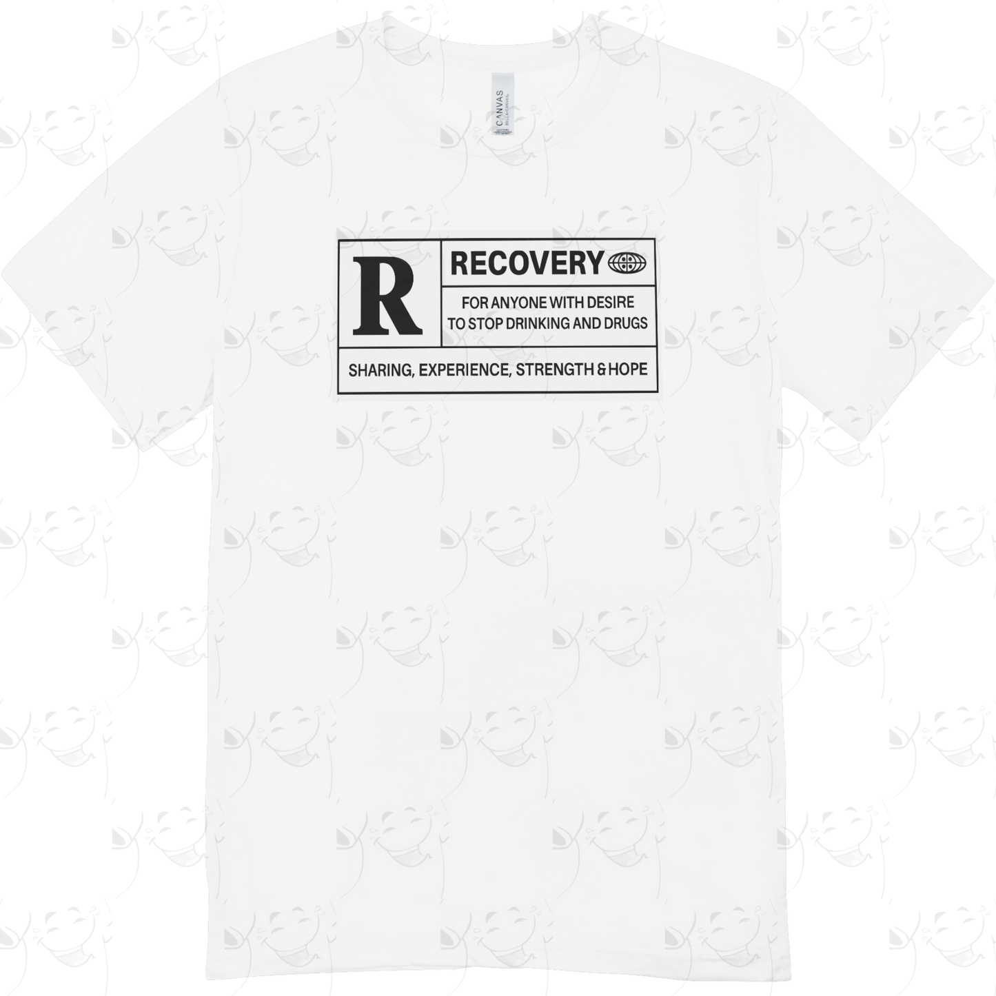 Rated R for Recovery – Sobriety Awareness T-Shirt