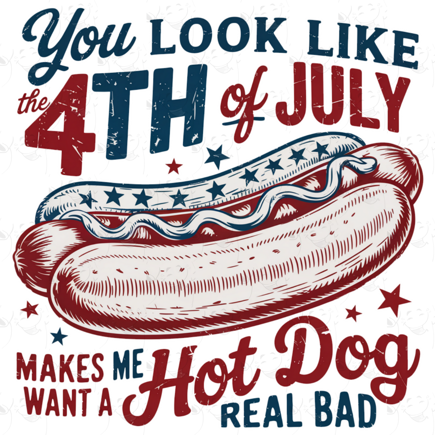 You Look Like the 4th of July (Hot Dog) - 5XL