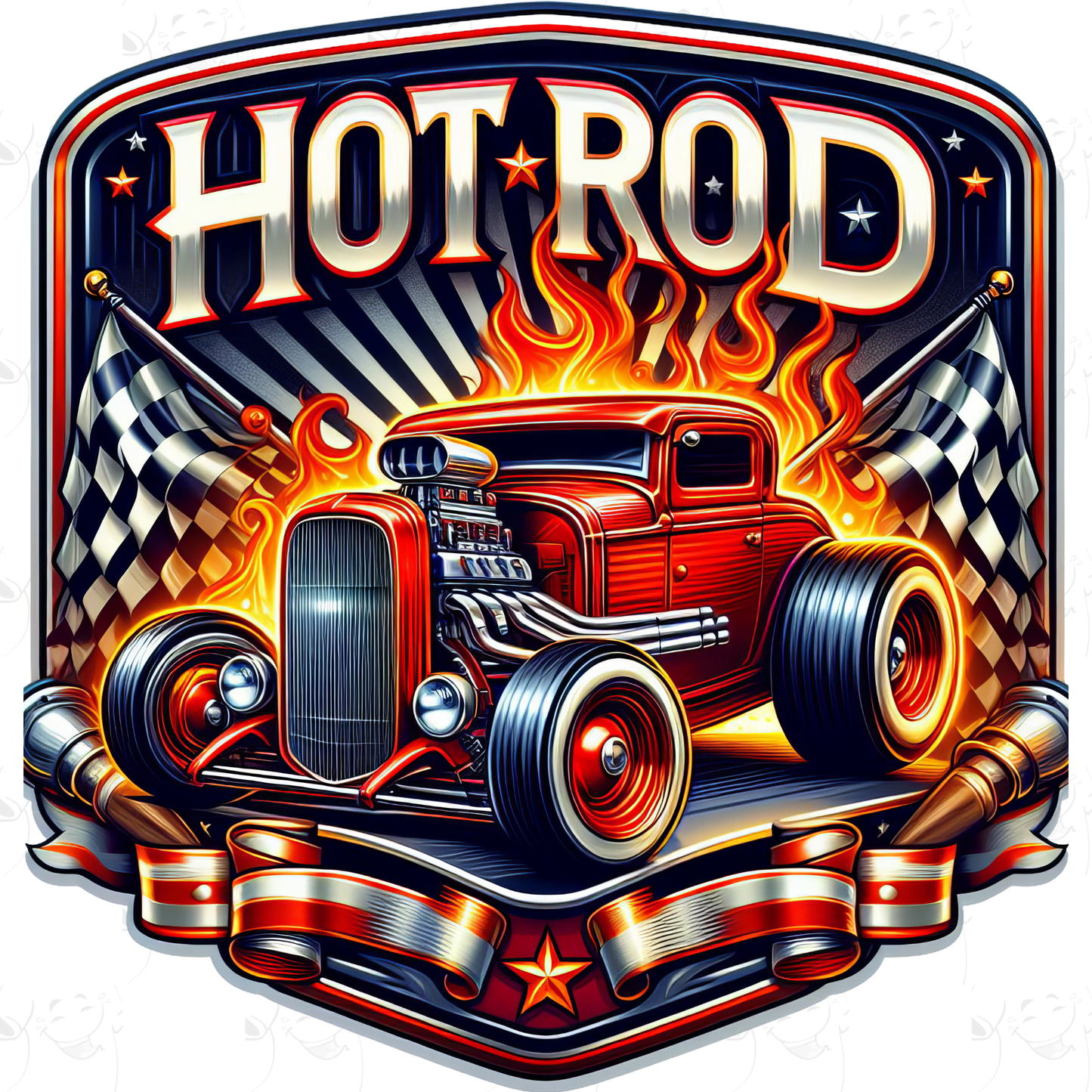 Classic Muscle Car Street Tee