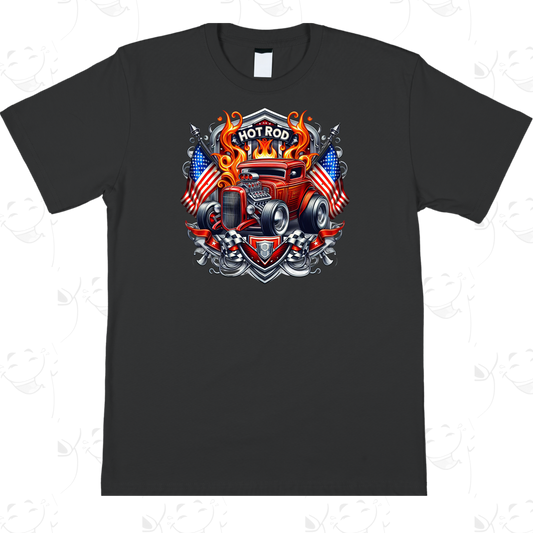 Hot Rod Flame Racer Tee
